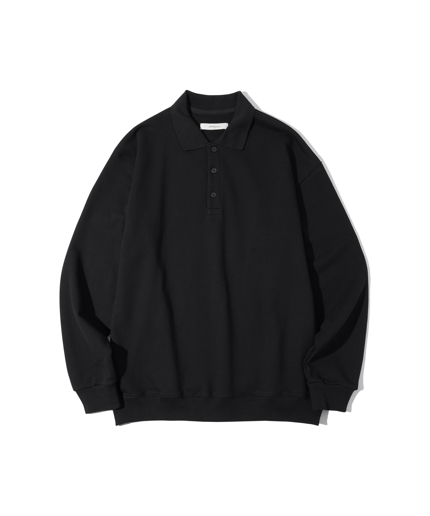 T20000 Muse collar sweatshirt_Black